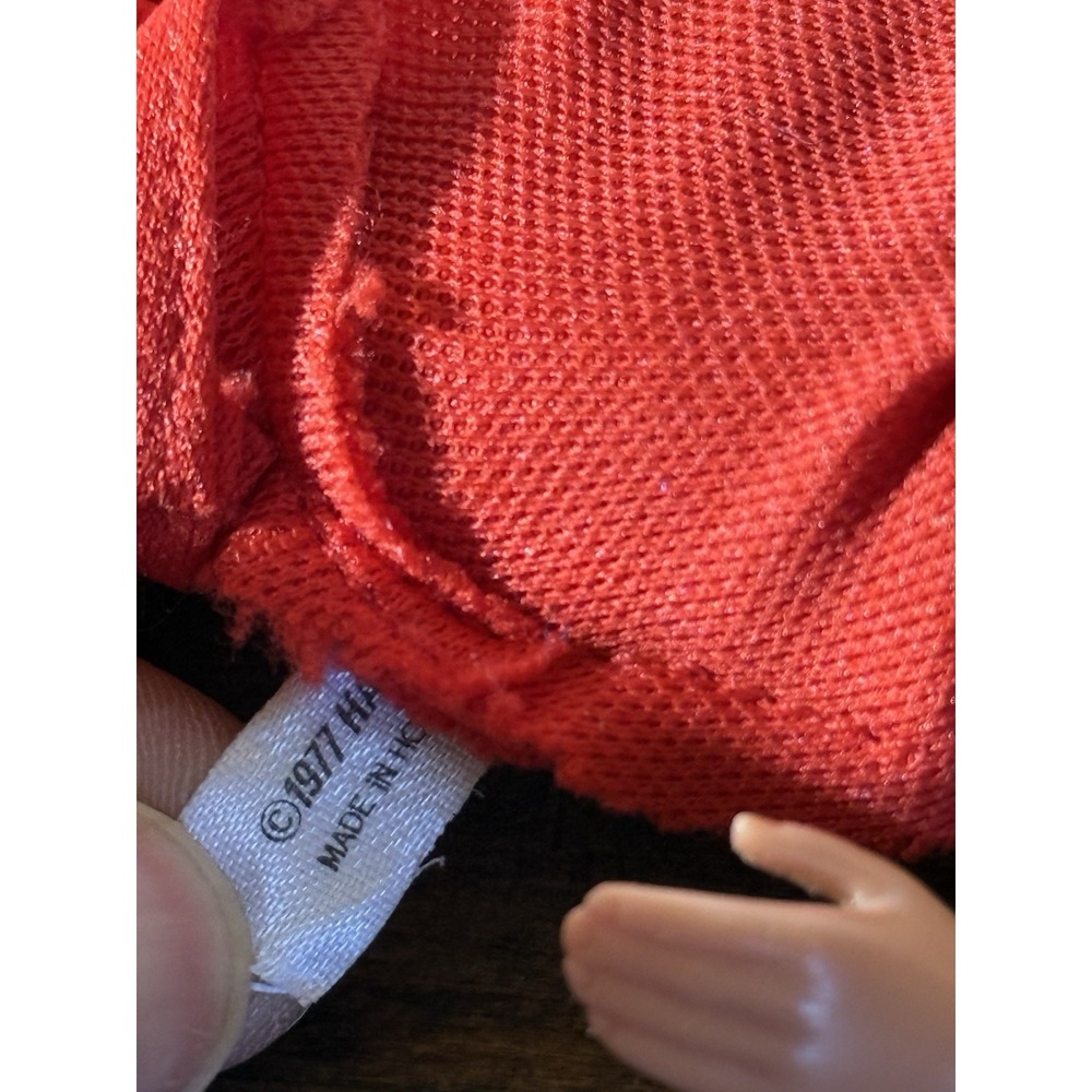 Vintage 70s Mattel Skipper Doll Blonde Bangs Blue Eyes Red Jumpsuit Retro⁠ - Picture 10 of 14
